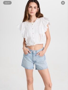 LoveShackFancy Nora Top XS